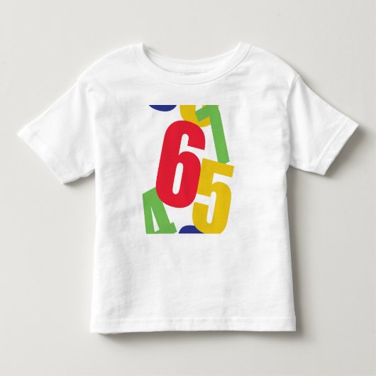 数 トドラーTシャツ (正面)