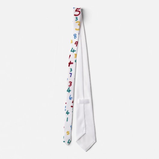 数 ネクタイ (裏面)
