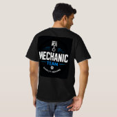 👨🔧 整備チーム自動車修理工場 👨🔧 Tシャツ (裏面フル)