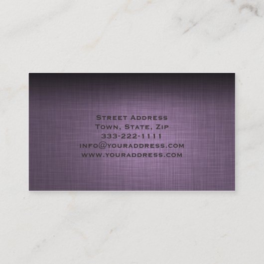 整備士のギアのデザインの機械工学者カード 名刺 (裏面)