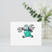 整備士のヒポポタモス ポストカード (スタンド正面)