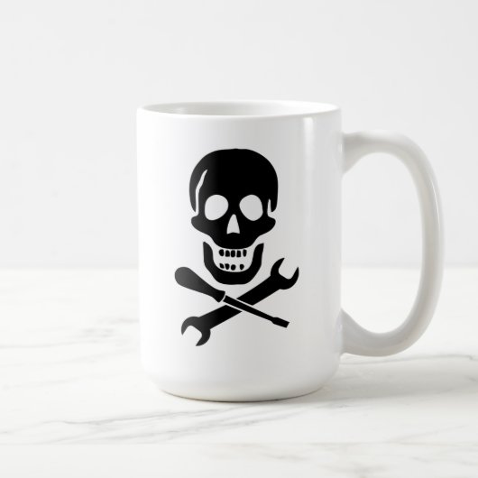 整備士のマグ コーヒーマグカップ (右)