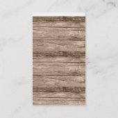 整備士のヴィンテージの名刺 名刺 (裏面)