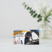 整備士の作業 | ハンドツール 名刺 (スタンド正面)