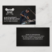 整備士の作業 名刺 (正面/裏面)