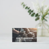 整備士の作業 名刺 (スタンド正面)