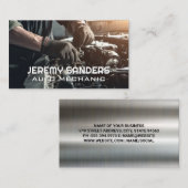 整備士の作業 名刺 (正面/裏面)