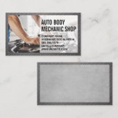 整備士の作業 名刺 (正面/裏面)