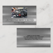 整備士の作業 | 技術者 名刺 (正面/裏面)