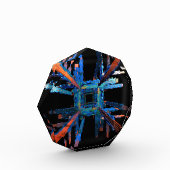 整備士の全アクリル板 フォトブロック (左)