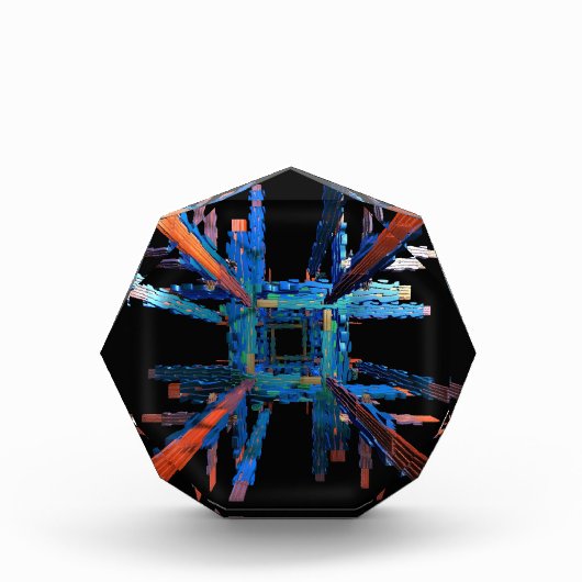 整備士の全アクリル板 フォトブロック (正面)