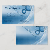 整備士の名刺2 名刺 (正面/裏面)