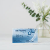 整備士の名刺2 名刺 (スタンド正面)