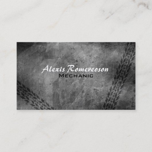 整備士の名刺 名刺 (正面)