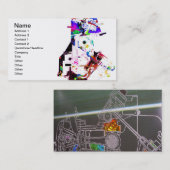 整備士の名刺 名刺 (正面/裏面)