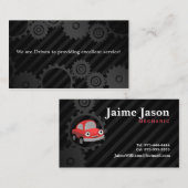 整備士の名刺 名刺 (正面/裏面)