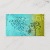 整備士の名刺 名刺 (裏面)