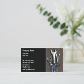 整備士の名刺 名刺 (スタンド正面)