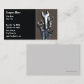 整備士の名刺 名刺 (正面/裏面)