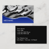 整備士の名刺 名刺 (正面/裏面)