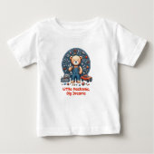 整備士の赤ちゃん服の男の子/女の子のプレゼント ベビーTシャツ (正面)