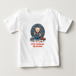整備士の赤ちゃん服の男の子/女の子のプレゼント ベビーTシャツ