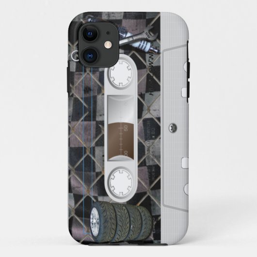整備士のiphone 5の場合 Case-Mate iPhoneケース (裏面)