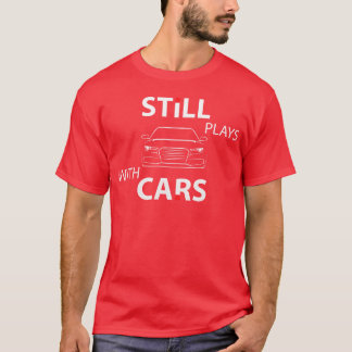 整備士はまだ車で遊ぶ ファミリー Tシャツ