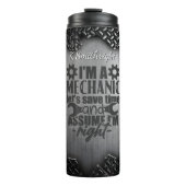 整備士は私が右サインだと仮定 タンブラー (正面)