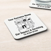 整備士またはガレージオーナーカー修理 コースター (左側)