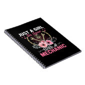 整備士を愛する女の子だけ整備士 ノートブック (右側)