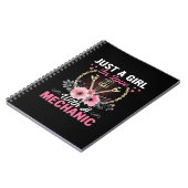 整備士を愛する女の子だけ整備士 ノートブック (左側)