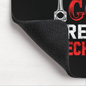 整備士エンジニアがヒーローを必要 マウスパッド (コーナー)