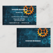 整備士カスタム機械エンジニアリングの製造 名刺 (正面/裏面)