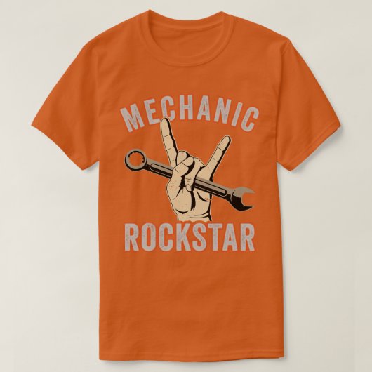 整備士ガレージマニアマンケーブデザインfor Ga Tシャツ (デザイン正面)