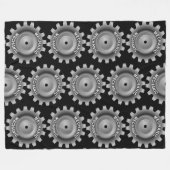 整備士ギア フリースブランケット (正面(横))