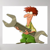 整備士ジャイアントスパナー ポスター (正面)