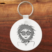 整備士スキージ/ギタープレーヤー キーホルダー (正面)