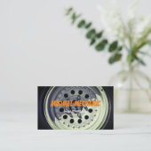 整備士タイヤ撮影用名刺 名刺 (スタンド正面)