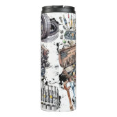 整備士ツールエンジンコラージュデザイン タンブラー (裏面)