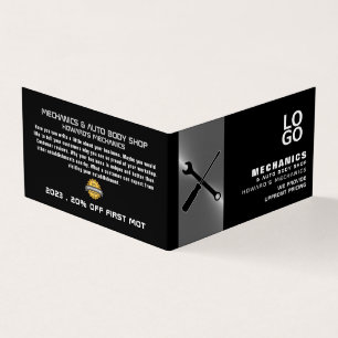 整備士ツール、自動整備士と修復、詳細 名刺