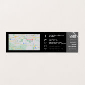 整備士ツール、自動整備士と修復、詳細 名刺 (内部フラット)