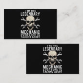 整備士ドライバー工房カーツール調整Sayi 名刺 (正面/裏面)