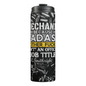 整備士バラスは仕事ではないから タンブラー (正面)