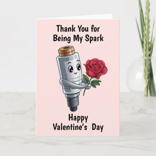 整備士バレンタインデー カード (正面)