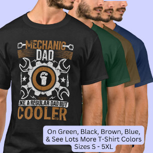 整備士パパは普通だけどかっこいい Tシャツ