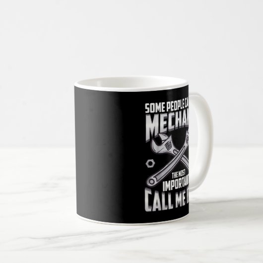 整備士パパ整備士ファーザーズデイパパ誕生日G コーヒーマグカップ (正面右)