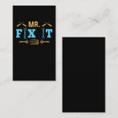 整備士パパ職おもしろい人修理工 名刺 (正面/裏面)