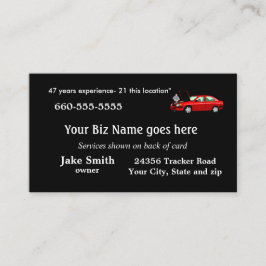 整備士ビジネスCard2-はカスタマイズ 予約カード