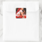 整備士ピン留め スクエアシール (バッグ)